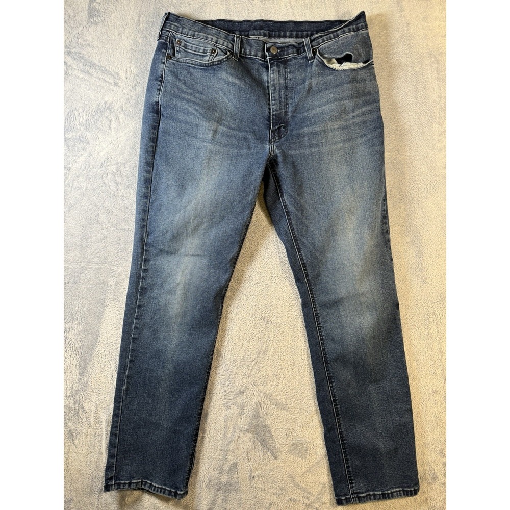 Levis 541 Athletic Taper Jeans Mens 36x30.5 Blue Stretch Denim 18181-0216